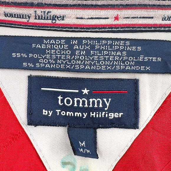 Tommy by Tommy Hilfiger Vintage Star Theme Jacket Womens Size Medium 90's Retro - Picture 8 of 10